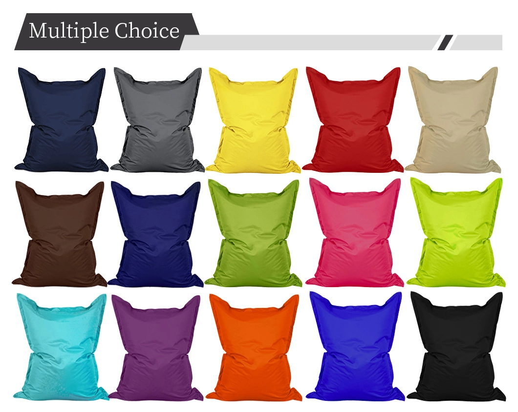 Amazon Hot Sale Durable UV-Proof Outdoor Waterproof Large Giant Big Cushion Sofa Bed Bean Bag