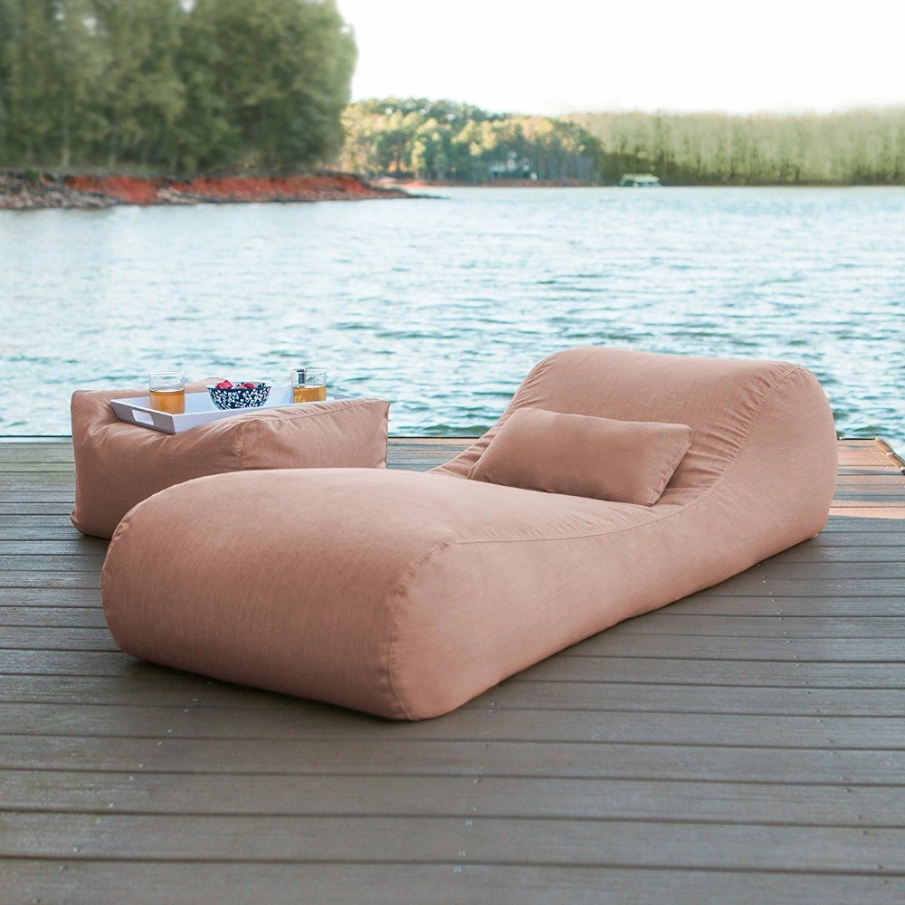 Outdoor Single Lounger Sofa Bed Beach Bean Bag